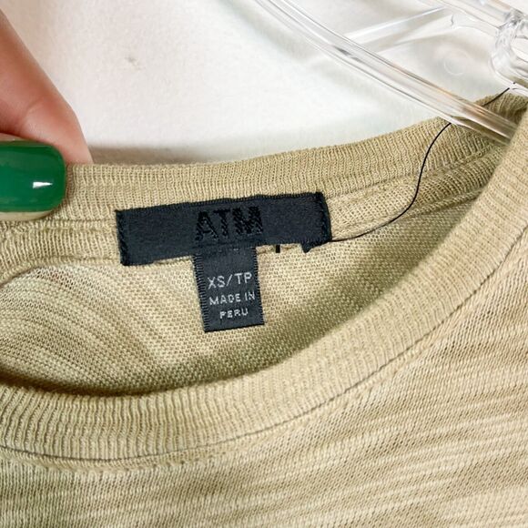 ATM NWOT Tan Sublime Wash Drawstring Jumpsuit Size XS - Picture 5 of 6